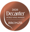 Decanter 2020 bronze